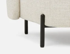 STIOLO accent chair with interchangeable drink stand