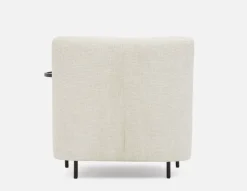 STIOLO accent chair with interchangeable drink stand
