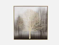 STROMM framed hand embellished giclée 83 cm x 83 cm