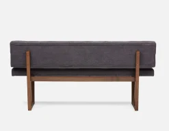 SYLVIA bench with tufted backrest