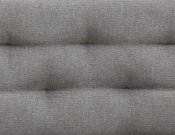 SYLVIA bench with tufted backrest