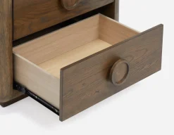 TAVEN rustic modern nightstand