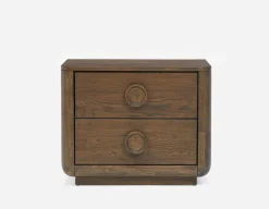 TAVEN rustic modern nightstand