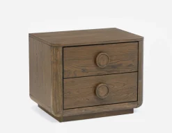 TAVEN rustic modern nightstand