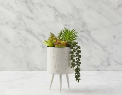 TAWNEY artificial potted plant 25 cm