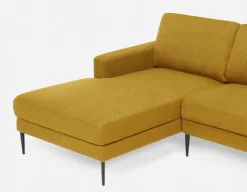 TERESA contemporary left-facing sectional sofa