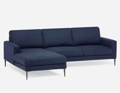 TERESA contemporary left-facing sectional sofa