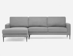 TERESA contemporary left-facing sectional sofa