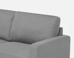 TERESA contemporary left-facing sectional sofa