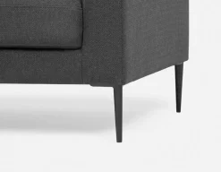 TERESA contemporary left-facing sectional sofa