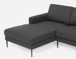 TERESA contemporary left-facing sectional sofa