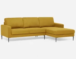 TERESA modern right-facing sectional sofa