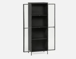 TETRA industrial vintage iron cabinet 184 cm