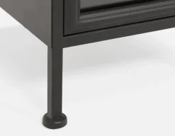 TETRA industrial vintage iron cabinet 150 cm