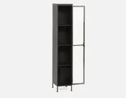 TETRA industrial vintage iron cabinet 150 cm