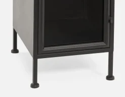 TETRA industrial vintage iron cabinet 150 cm
