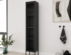 TETRA industrial vintage iron cabinet 150 cm