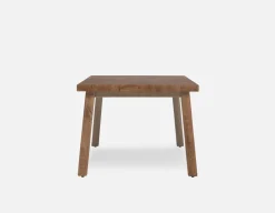 THESSALIA distressed solid mango wood large dining table 240 cm