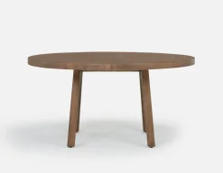 THESSALIA distressed solid mango wood dining table 150 cm