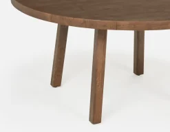 THESSALIA distressed solid mango wood dining table 150 cm