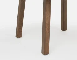 THESSALIA distressed solid mango wood dining table 150 cm