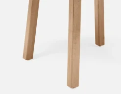 THESSALIA distressed solid mango wood dining table 150 cm