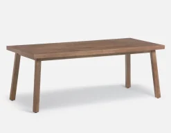 THESSALIA distressed solid mango wood large dining table 260 cm