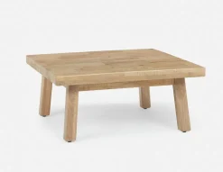 THESSALIA distressed solid mango wood large dining table 260 cm