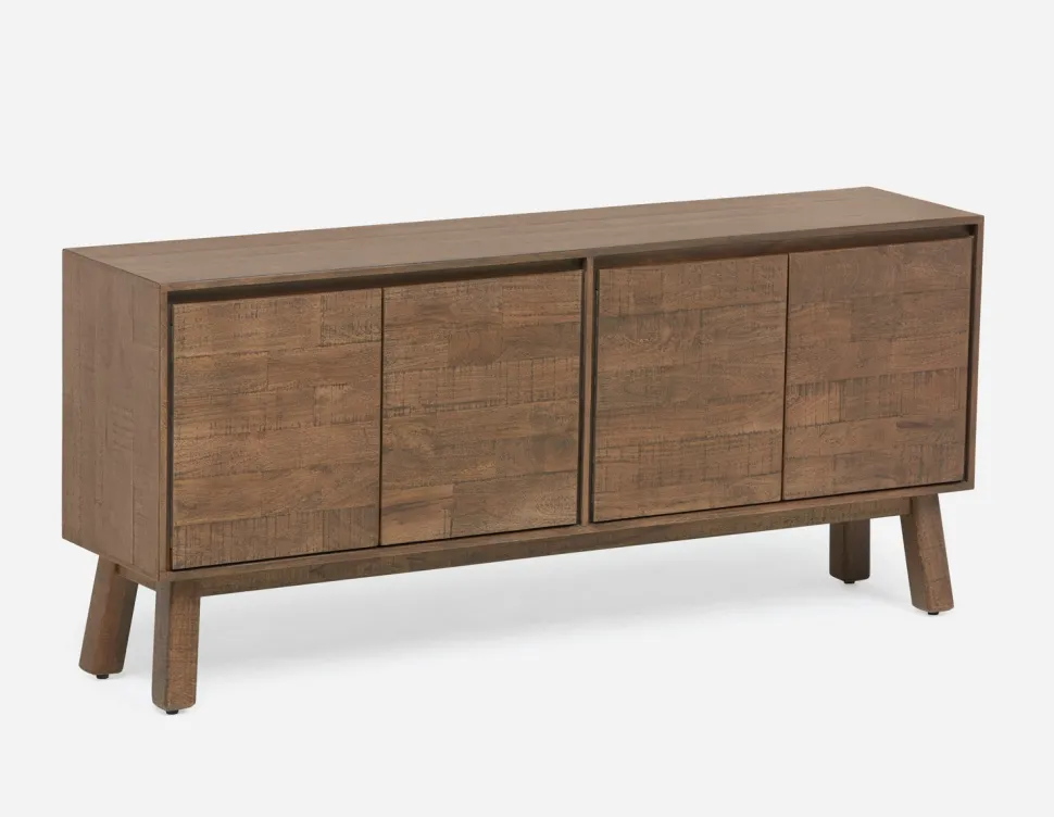 THESSALIA distressed solid mango wood sideboard