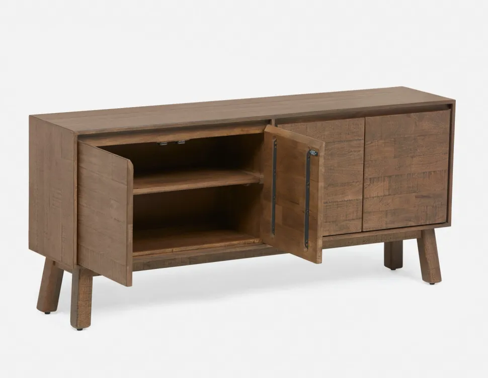 THESSALIA distressed solid mango wood sideboard