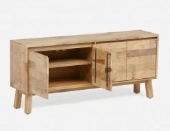 THESSALIA distressed solid mango wood sideboard