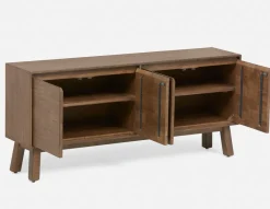 THESSALIA distressed solid mango wood sideboard