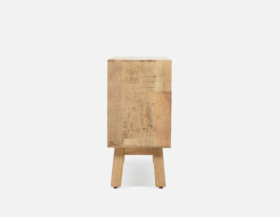 THESSALIA distressed solid mango wood sideboard