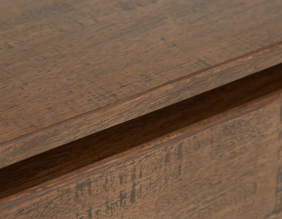 THESSALIA distressed solid mango wood sideboard