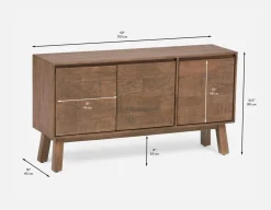THESSALIA distressed solid mango wood sideboard