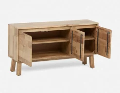 THESSALIA distressed solid mango wood sideboard
