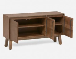 THESSALIA distressed solid mango wood sideboard