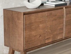 THESSALIA distressed solid mango wood sideboard