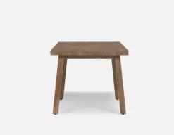 THESSALIA rustic farmhouse distressed solid mango wood dining table 150 cm
