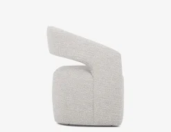 TIVOLI modern contemporary dining chair on casters