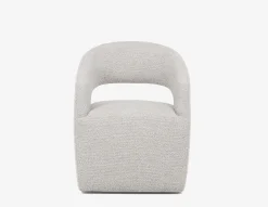 TIVOLI modern contemporary dining chair on casters