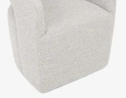 TIVOLI modern contemporary dining chair on casters