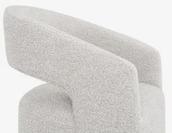 TIVOLI modern contemporary dining chair on casters