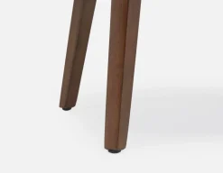 TOLEDA 100% leather contemporary dining chair