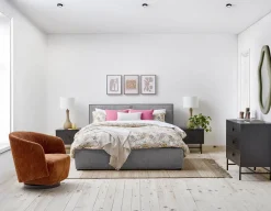 TONYA double size bed with storage