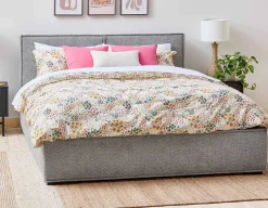 TONYA double size bed with storage