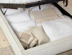 TONYA double size bed with storage