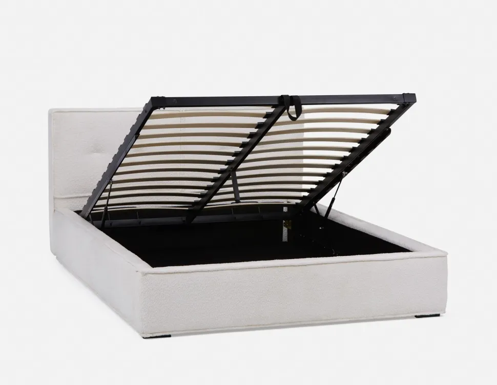 TONYA queen size bed with storage