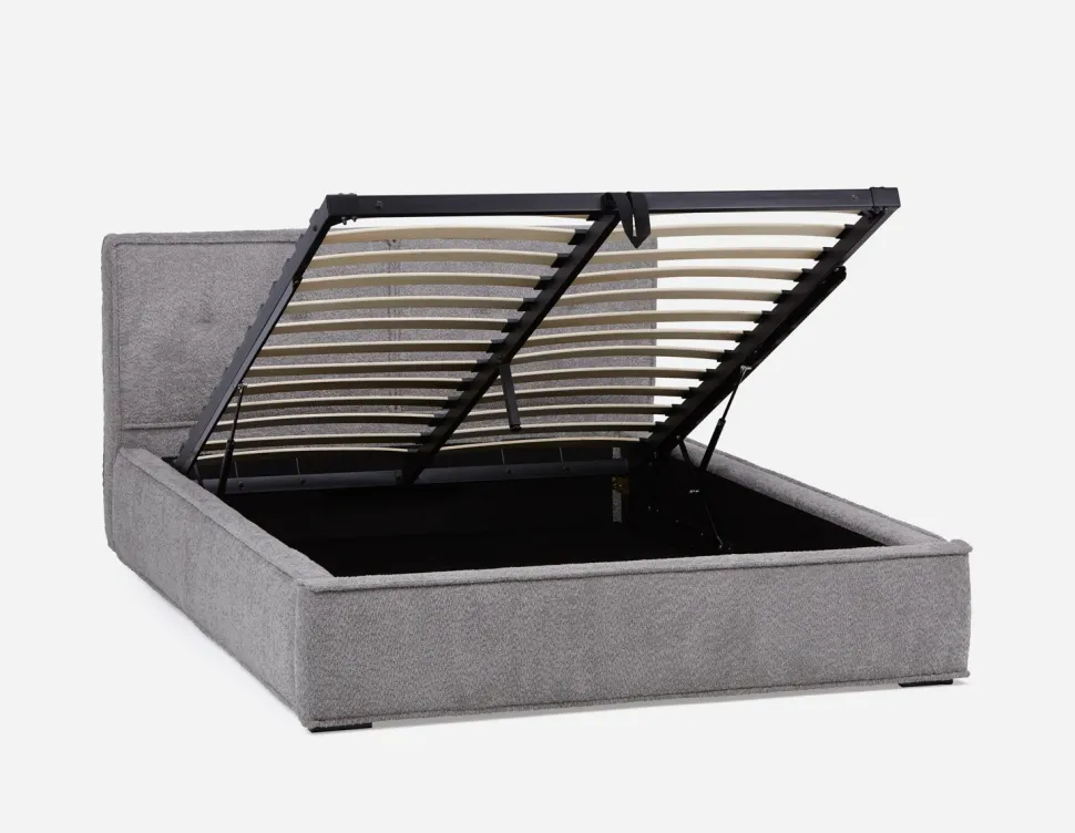 TONYA queen size bed with storage