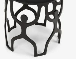 TRIDE sculpted end table 43cm